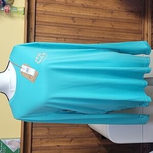 Weatherproof men swim shirt xl aqua green